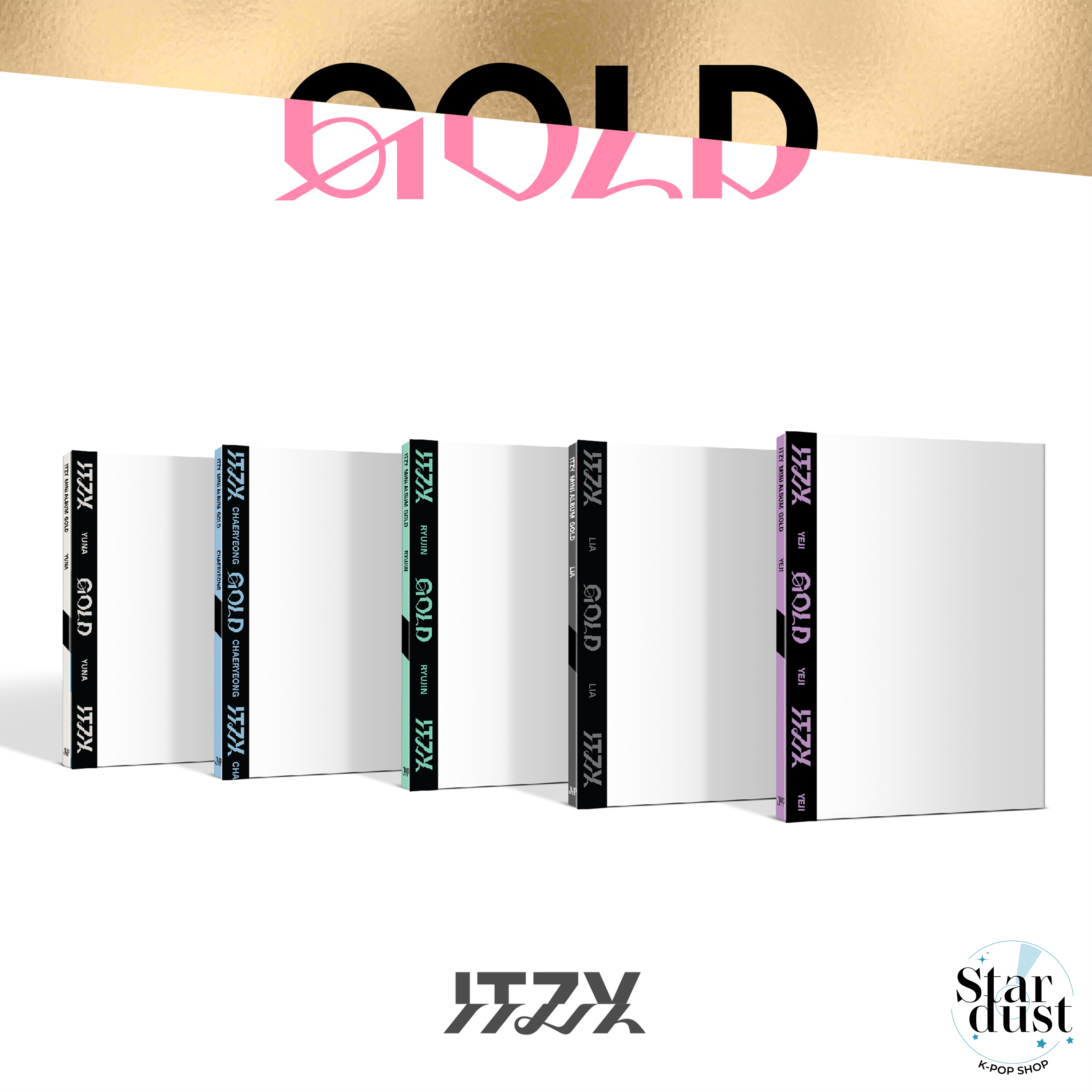 ITZY - GOLD [Digipack Ver.] - Stardust K-pop Shop