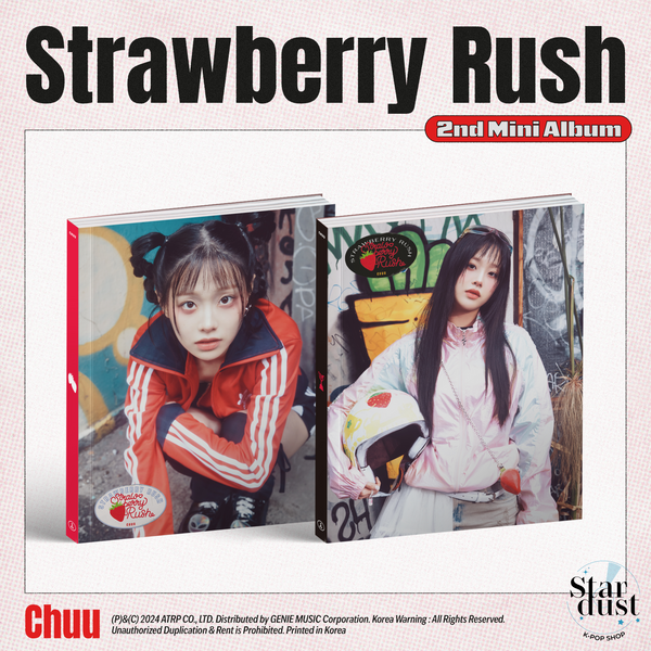 CHUU - STRAWBERRY RUSH [2nd Mini Album] + POSTER