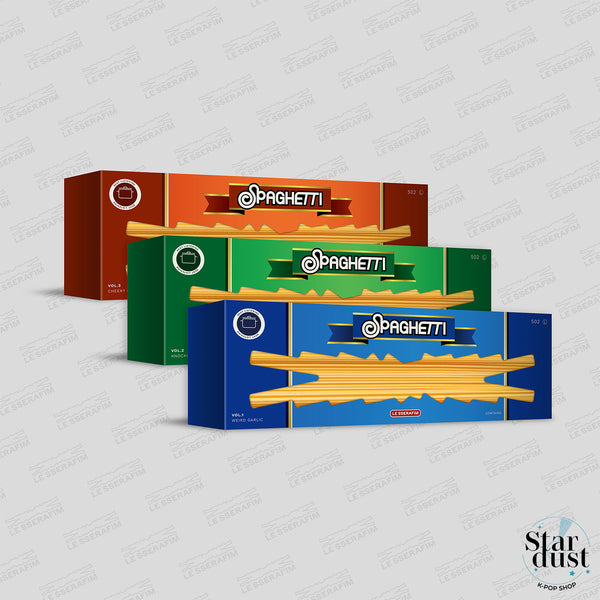 LE SSERAFIM - SPAGHETTI [1st Single Album] Standard Ver.