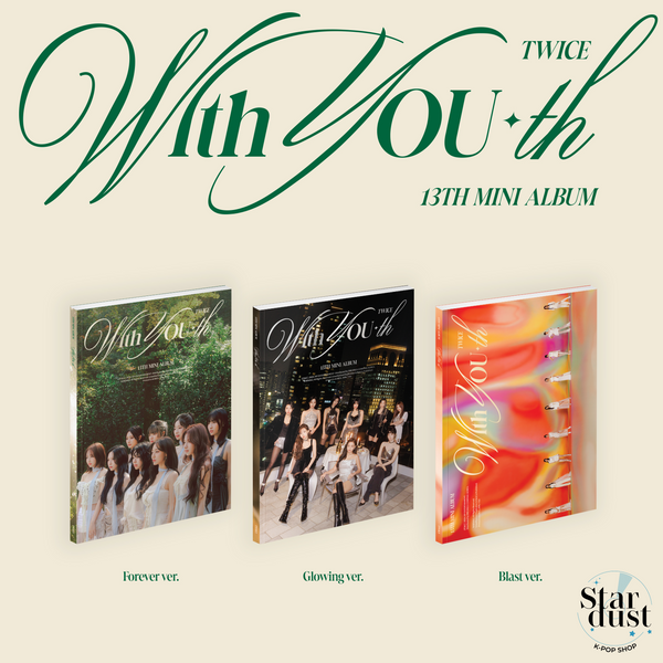 TWICE - WITH YOU-TH [13th Mini Album] + POSTER