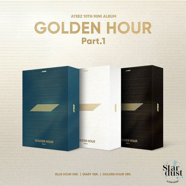 ATEEZ - GOLDEN HOUR: Part. 1 [10th Mini Album] Photobook Ver.