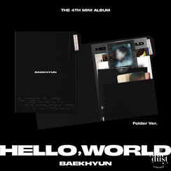 BAEKHYUN - HELLO, WORLD [4th Mini Album] Folder Ver. - Stardust K-pop Shop