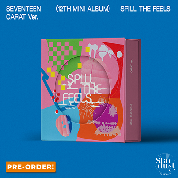 [PRE-ORDER] SEVENTEEN - SPILL THE FEELS [12th Mini Album] Carat Ver.