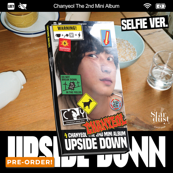 [PRE-ORDER] CHANYEOL - UPSIDE DOWN [2nd Mini Album] Selfie Ver.
