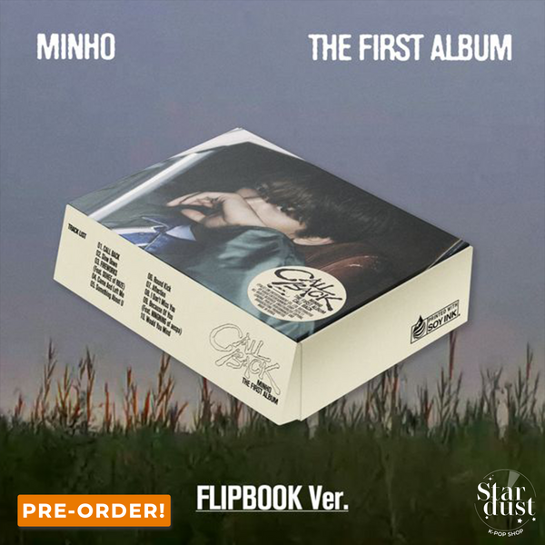 [PRE-ORDER] MINHO - CALL BACK [1st Full Album] Flipbook Ver.