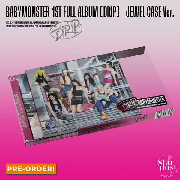 [PRE-ORDER] BABYMONSTER - DRIP [1st Full Album] Jewel Case Ver.