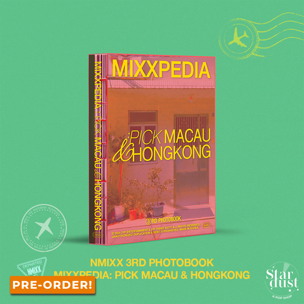 [PRE-ORDER] NMIXX - 2025 PHOTOBOOK [MIXXPEDIA Pick Macau & Hongkong]