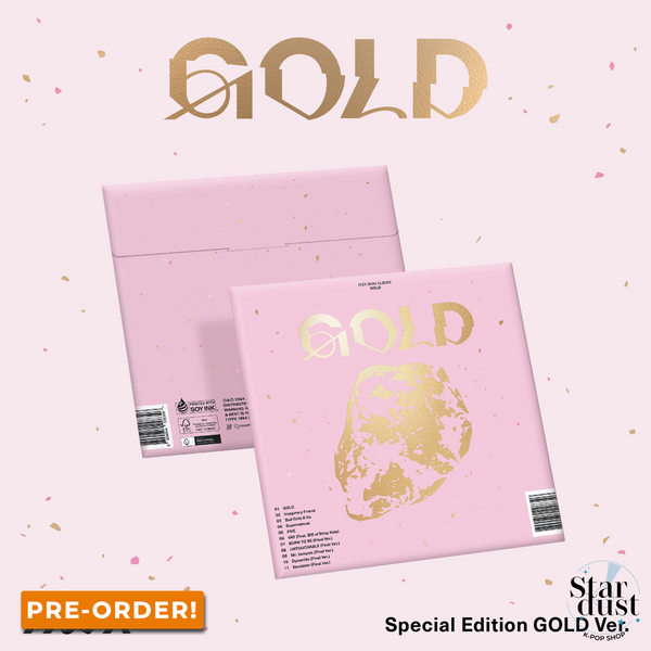 [PRE-ORDER] ITZY - GOLD [Special Edition] RANDOM + POB