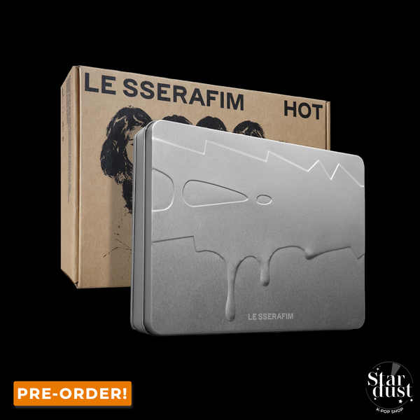 [PRE-ORDER] LE SSERAFIM - HOT [5th Mini Album] Tin Case Ver.