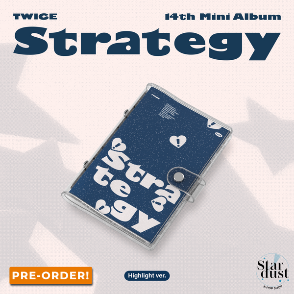 [PRE-ORDER] TWICE - STRATEGY [12th Mini Album] Highlight Ver.