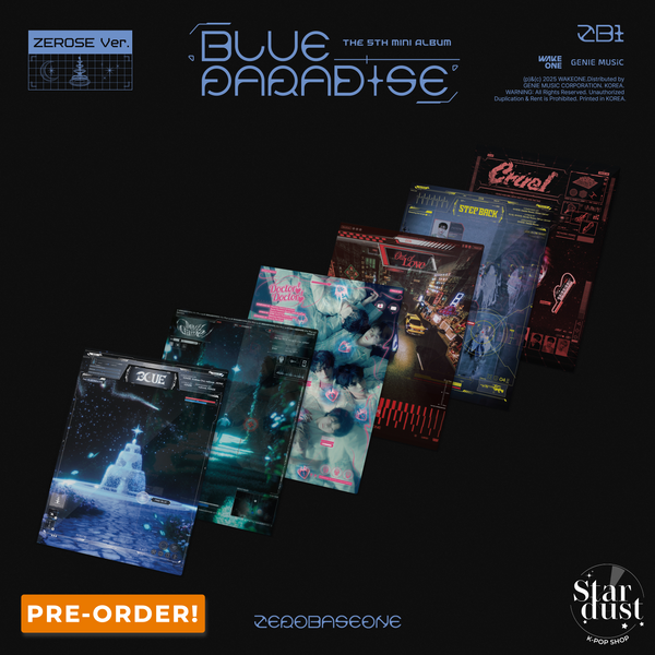 [PRE-ORDER] ZEROBASEONE - BLUE PARADISE [5th Mini Album] ZEROSE Ver.