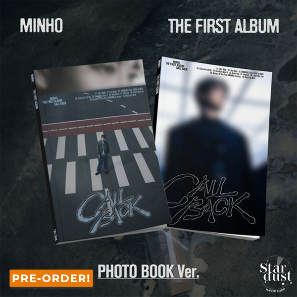 [PRE-ORDER] MINHO - CALL BACK [1st Full Album] Photobook Ver.