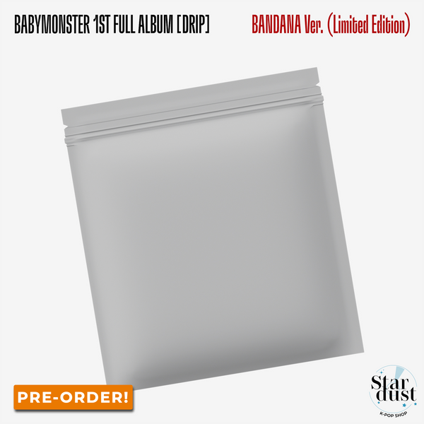 [PRE-ORDER] BABYMONSTER - DRIP [1st Full Album] Bandana Limited Ver.