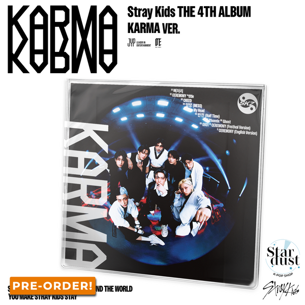 [PRE-ORDER] STRAY KIDS - KARMA [4th Mini Album] KARMA Ver. (Limited)