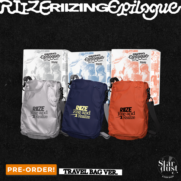 [PRE-ORDER] RIIZE - RIIZING: EPILOGUE [1st Mini Album] Travel Bag Limited Edition