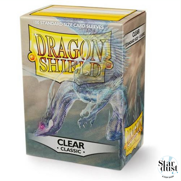 100 SLEEVE STANDARD [Dragon Shield] Classic Clear