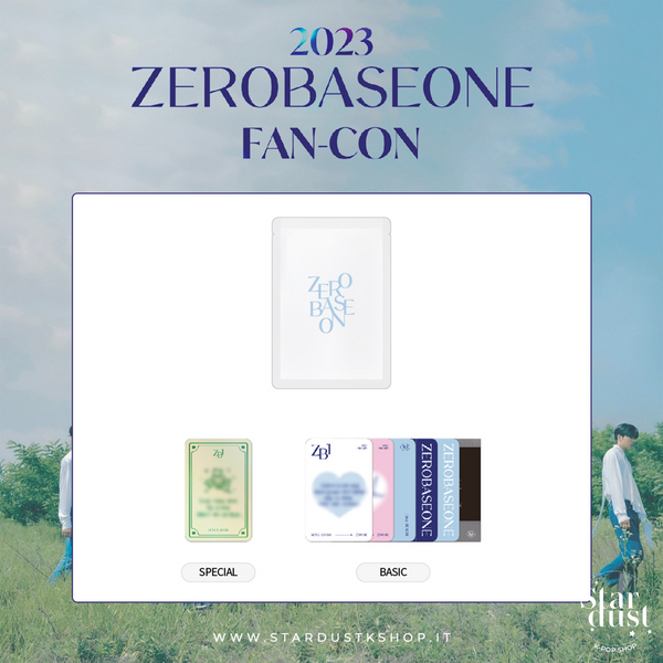 ZEROBASEONE 2023 FANCON MD - TRADING CARD