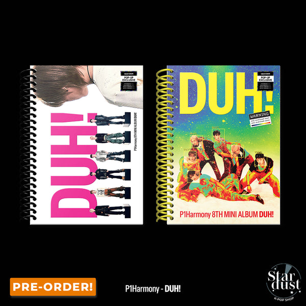 [PRE-ORDER] P1Harmony - DUH! [8th Mini Album] Europe POP-UP Exclusive Photobook Ver.