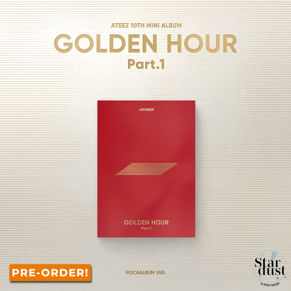 [PRE-ORDER] ATEEZ - GOLDEN HOUR: PART. 1 [10th Mini Album] Poca Album Ver.