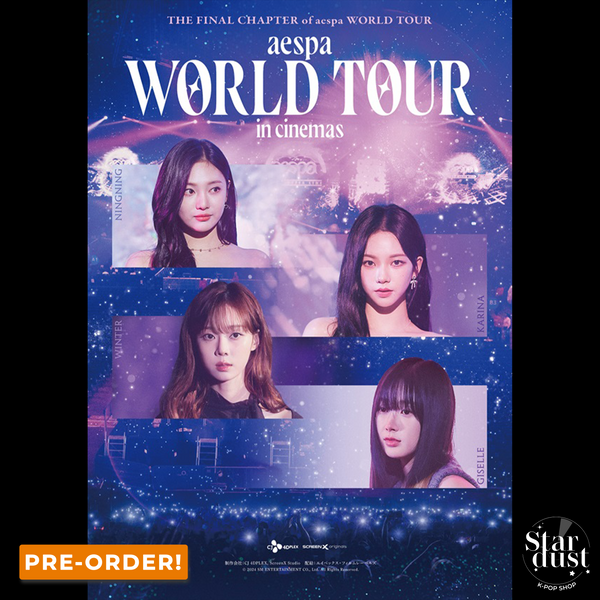 [PRE-ORDER] AESPA - WORLD TOUR IN CINEMAS [Japan Ver.] Standard Edition Blu-Ray