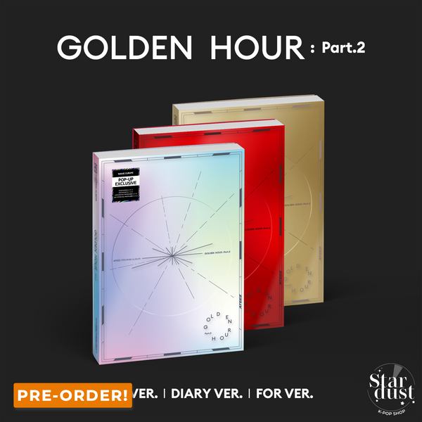 [PRE-ORDER] ATEEZ - GOLDEN HOUR: Part. 2 [Europe Pop-Up Exclusive]