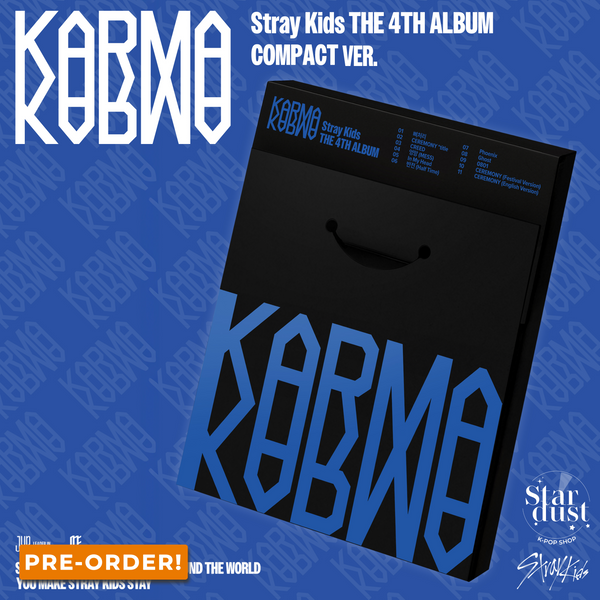 [PRE-ORDER] STRAY KIDS - KARMA [4th Album] Compact Ver.
