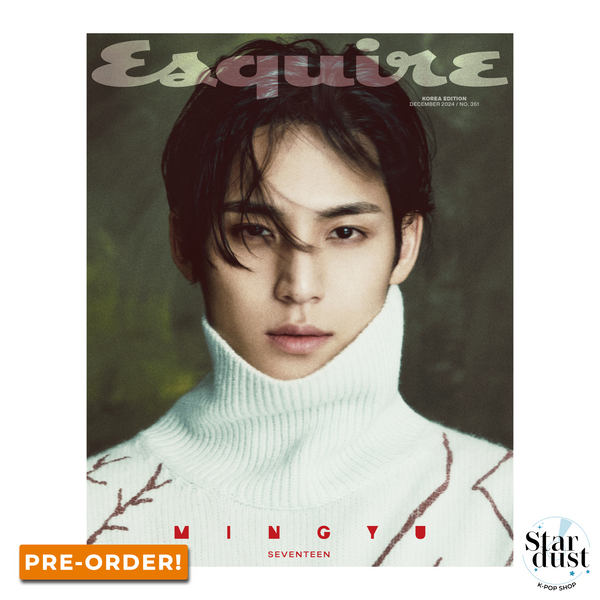 [PRE-ORDER] SEVENTEEN MINGYU - ESQUIRE KOREA [Dicembre 2024]