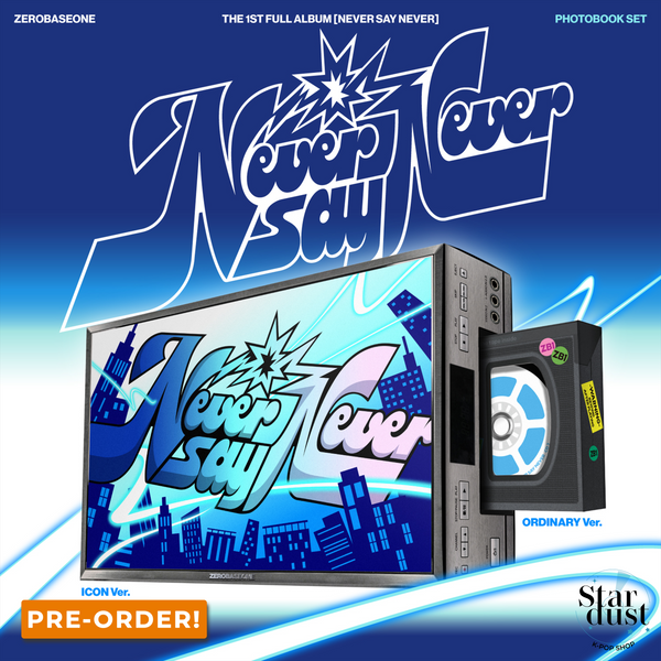 [PRE-ORDER] ZEROBASEONE - NEVER SAY NEVER [1st Full Album] Photobook Ver.