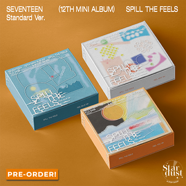 [PRE-ORDER] SEVENTEEN - SPILL THE FEELS [12th Mini Album]