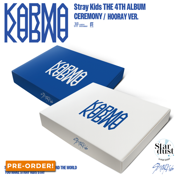 [PRE-ORDER] STRAY KIDS - KARMA [4th Album] Standard Ver.