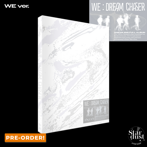 [PRE-ORDER] ONEWE - WE: DREAM CHASER [2nd Full Album]