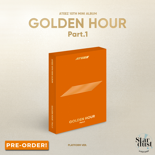 [PRE-ORDER] ATEEZ - GOLDEN HOUR: PART. 1 [10th Mini Album] Platform Ver.