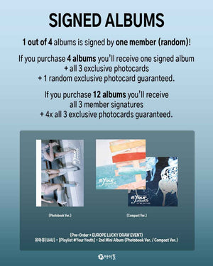 [SIGNED / LUCKY DRAW EVENT] DREAMCATCHER UAU - PLAYLIST #Your Youth [2nd Mini Album] Compact Ver.