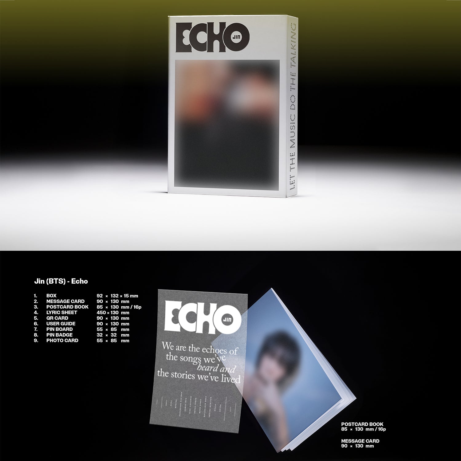 JIN - ECHO [2nd Mini Album] Weverse Ver - Stardust K-pop Shop