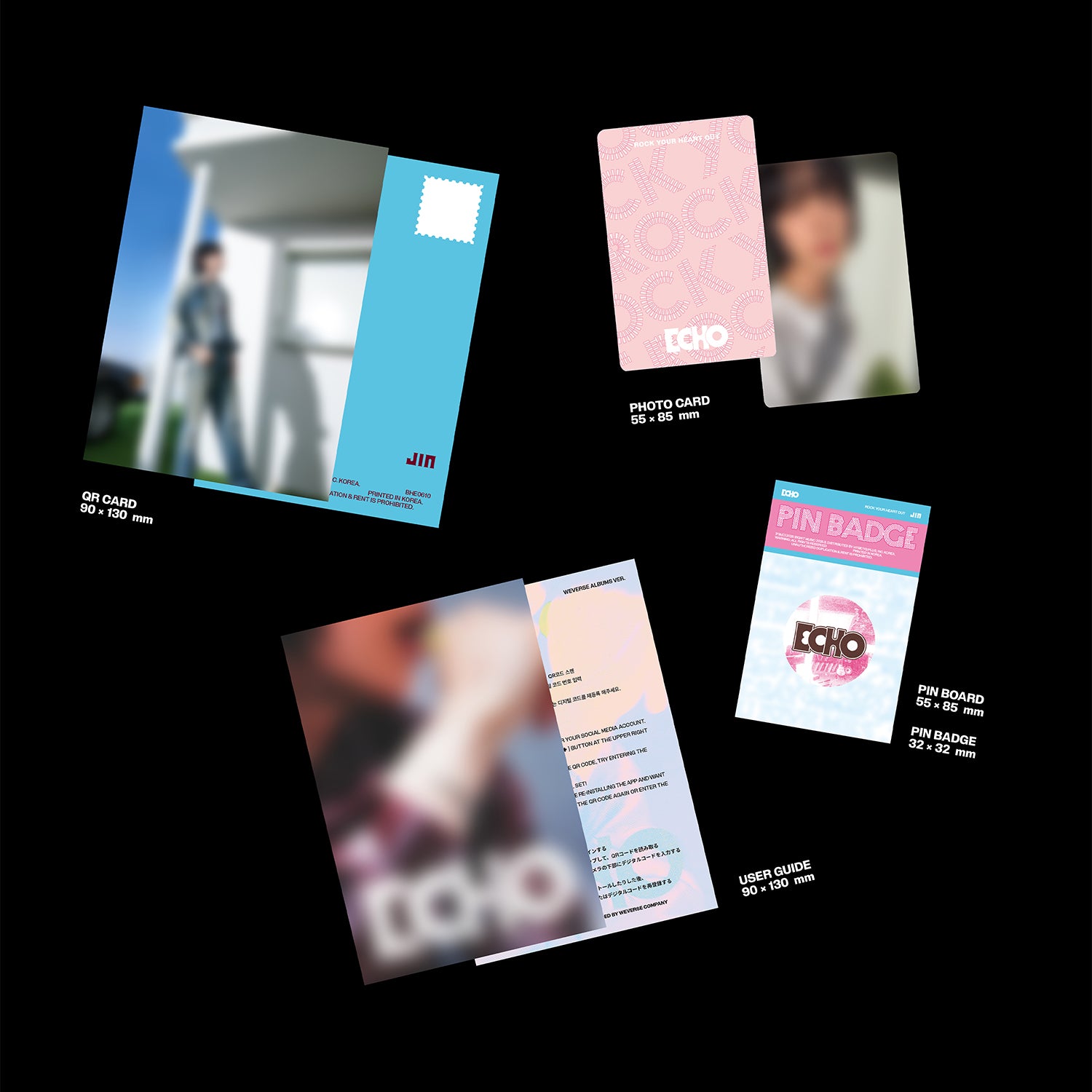 JIN - ECHO [2nd Mini Album] Weverse Ver - Stardust K-pop Shop