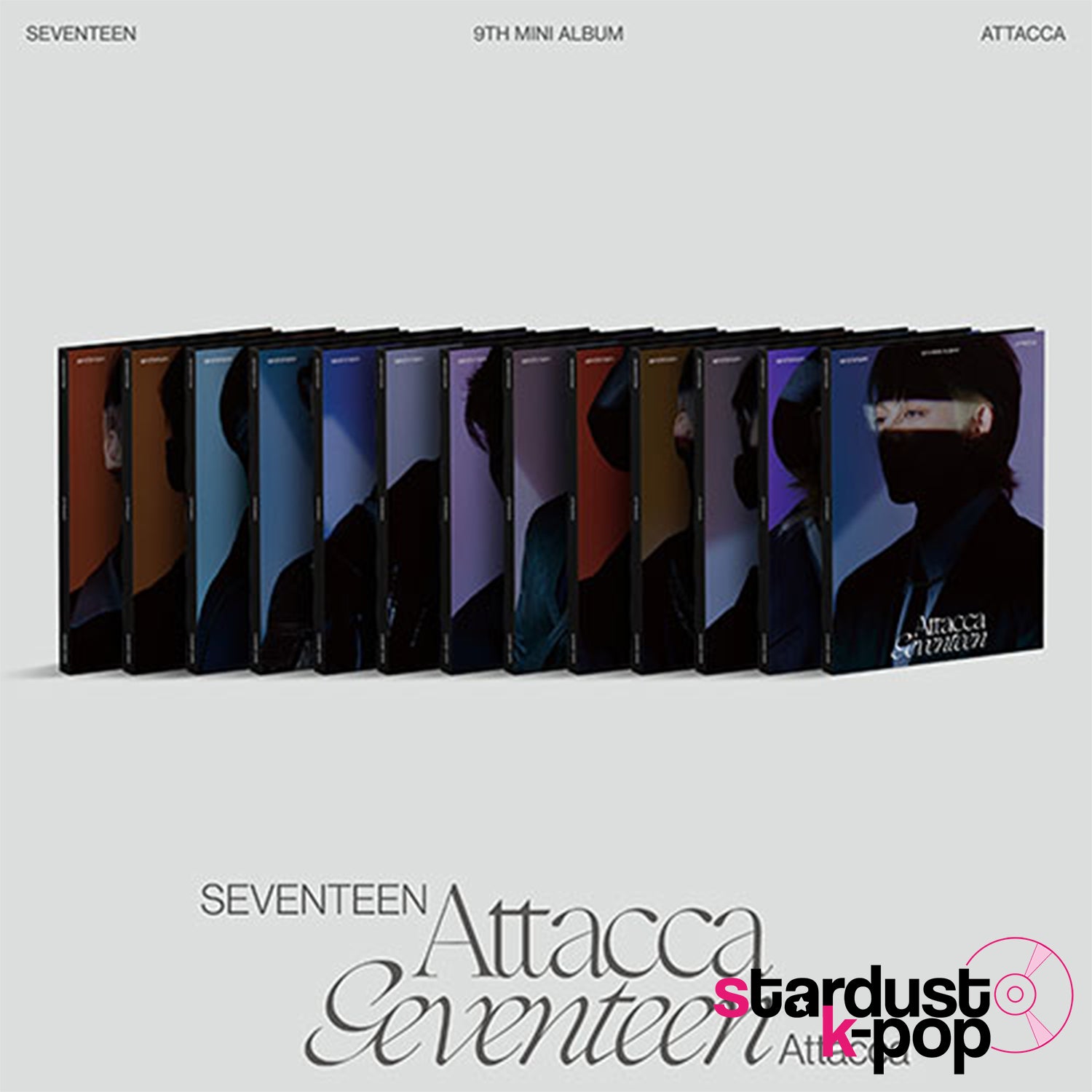 SEVENTEEN ATTACCA 9TH MINI ALBUM CARAT VER STARDUST KPOP SHOP
