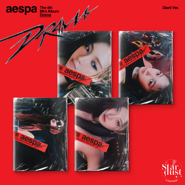 AESPA - DRAMA [4th Mini Album] Giant Ver. - Stardust K-pop Shop