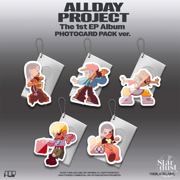 ALLDAYPROJECT - The 1st EP Album - ALLDAYPROJECT - Photocard Pack Ver. - Stardust K-Pop Shop