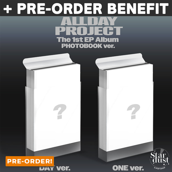 ALLDAYPROJECT - The 1st EP Album - Photobook Ver - Stardust K-Pop Shop