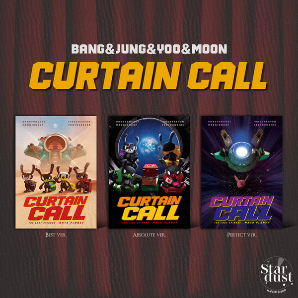 BANG&JUNG&YOON&MOON - CURTAIN CALL - Stardust K-pop Shop