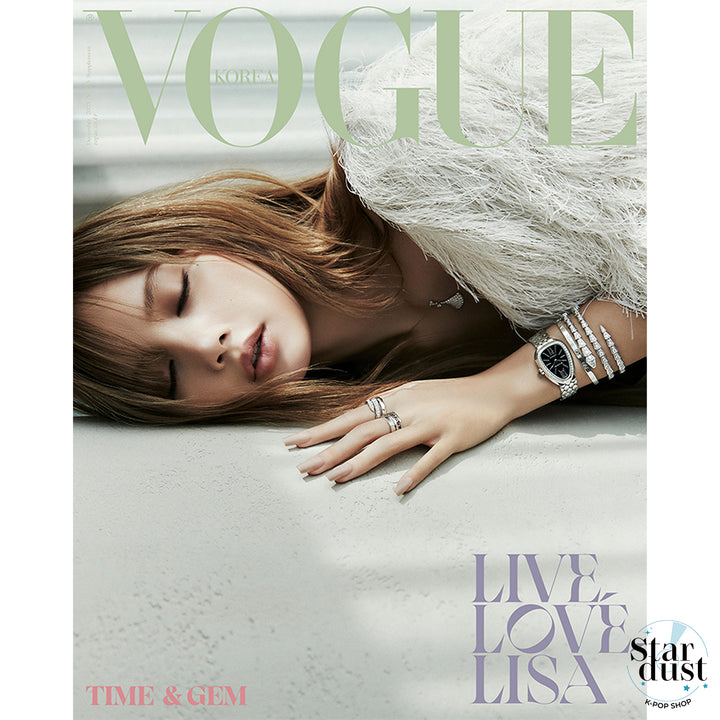 BLACKPINK LISA - Vogue Korea - Cover B - Dicembre 2025 - Stardust K-Pop Shop - Magazine