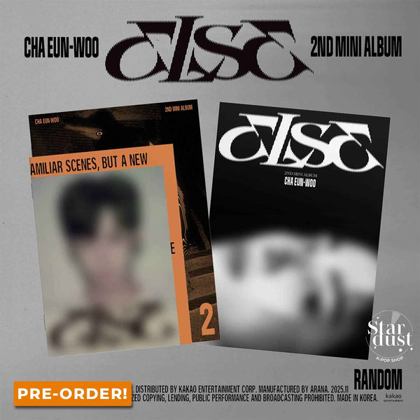[PRE-ORDER] CHA EUNWOO - ELSE [2nd Mini Album] Random Ver.