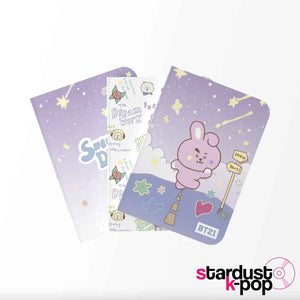 BT21 - 3 QUADERNI A6 [BT21 THE JOURNEY]