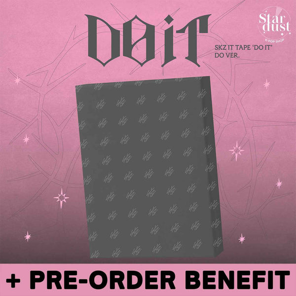 STRAY KIDS - SKZ IT TAPE [DO IT] Do / Limited Ver. + PHOTOCARD PRE-ORDER BENEFIT