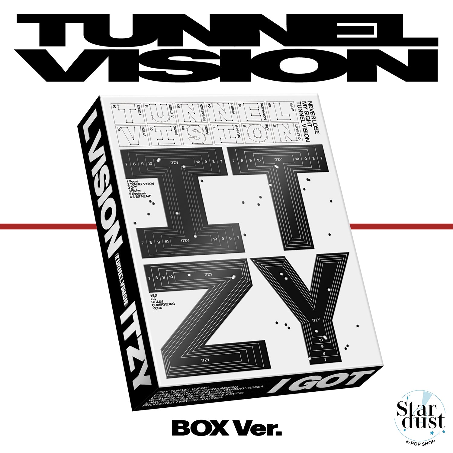 ITZY - TUNNEL VISION [11th Mini Album] Box Ver.