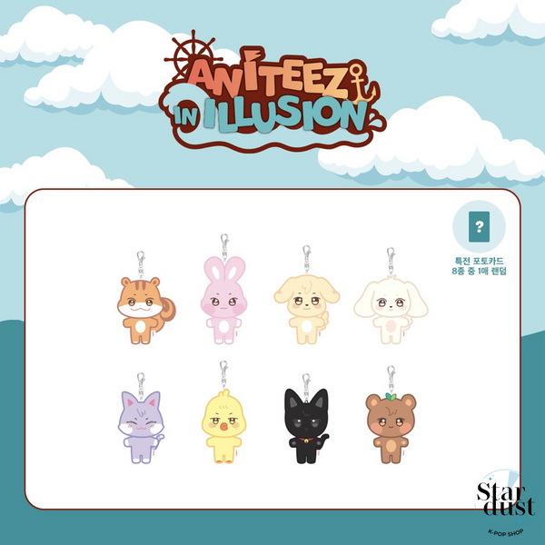 ATEEZ - ANITEEZ IN ILLUSION [Plush Keyring]