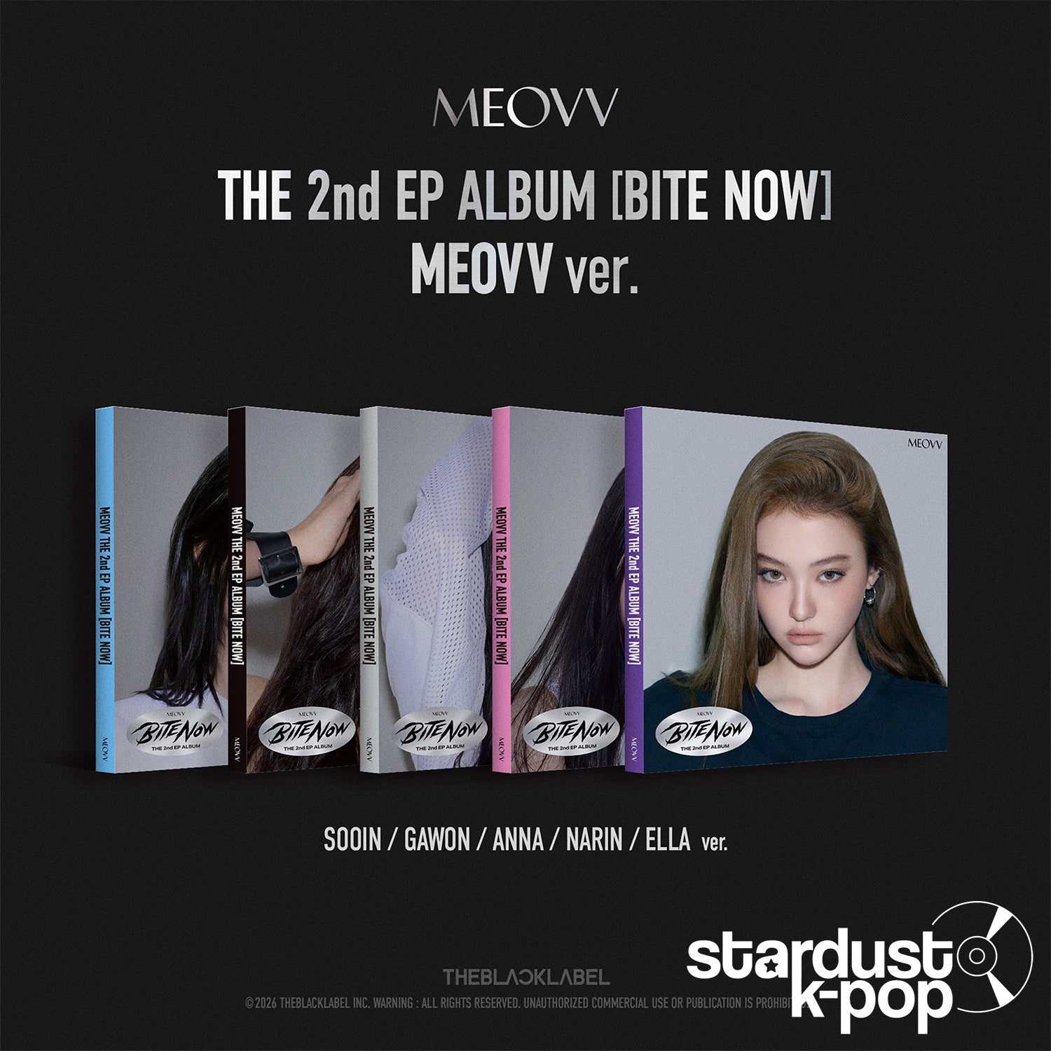 MEOVV - BITE NOW [2nd EP Album] MEOVV Ver.