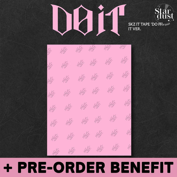 STRAY KIDS - SKZ IT TAPE [DO IT] It Ver. + PHOTOCARD PRE-ORDER BENEFIT