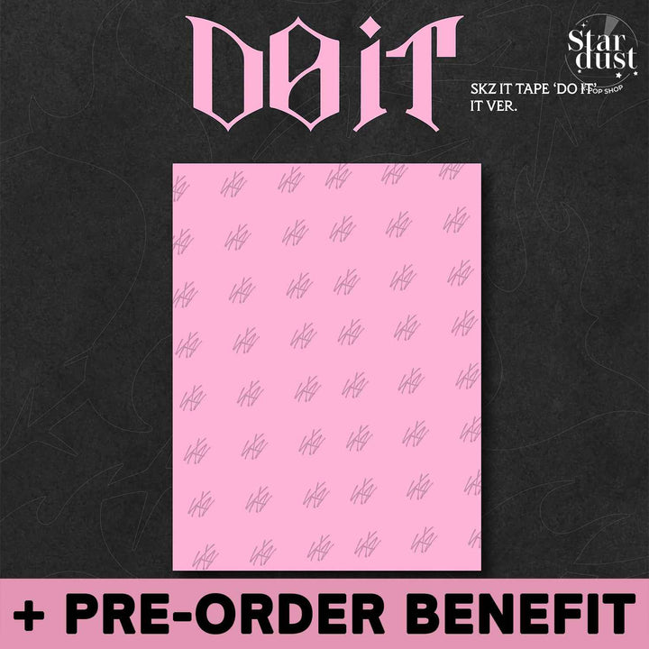 STRAY KIDS - SKZ IT TAPE [DO IT] It Ver. + PHOTOCARD PRE-ORDER BENEFIT