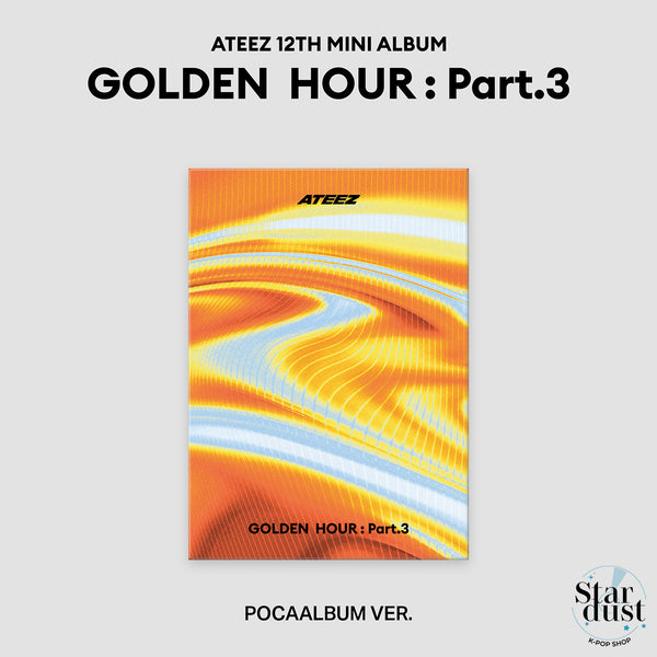 ATEEZ - GOLDEN HOUR PART. 3 [Pocaalbum Ver.] - Stardust K-pop Shop